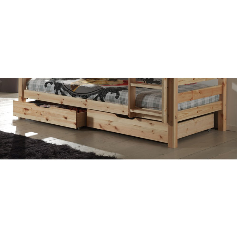 Tiroirs de lit Vipack Pino - Bois - vue 2