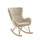 Fauteuil d'allaitement à bascule Vipack Rocky Beige