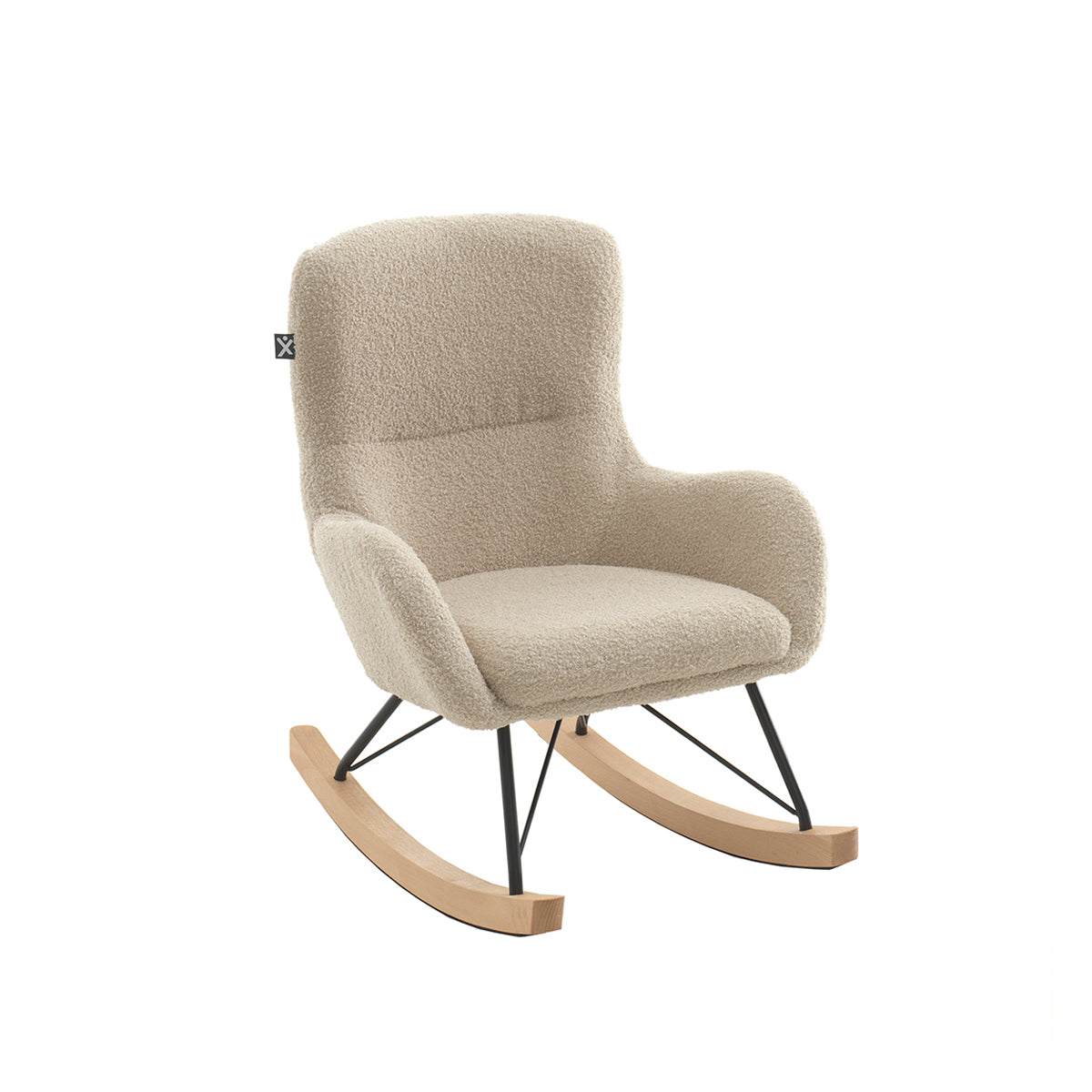 Mini fauteuil à bascule Vipack Rocky Beige
