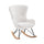 Fauteuil d'allaitement à bascule Vipack Rocky Blanc