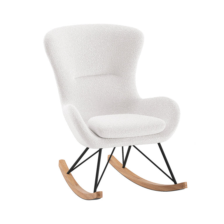 Fauteuil à bascule Vipack Rocky Blanc
