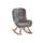 Mini fauteuil à bascule Vipack Rocky Gris foncé
