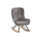 Mini fauteuil à bascule Vipack Rocky Gris foncé