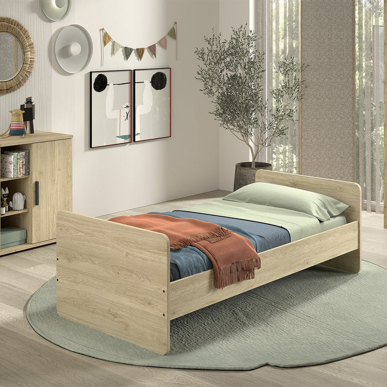 Lit évolutif 60x120 à 90x200 Vipack Sam Bois - vue 3
