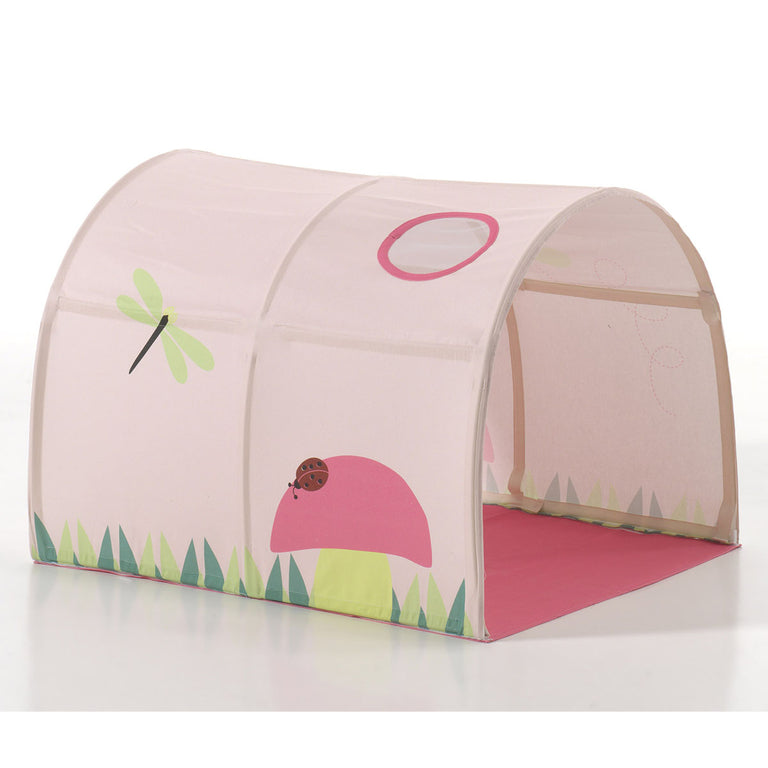 Lit mi-hauteur 90x200 sommier inclus et housse Spring Vipack Scott Blanc - vue 5
