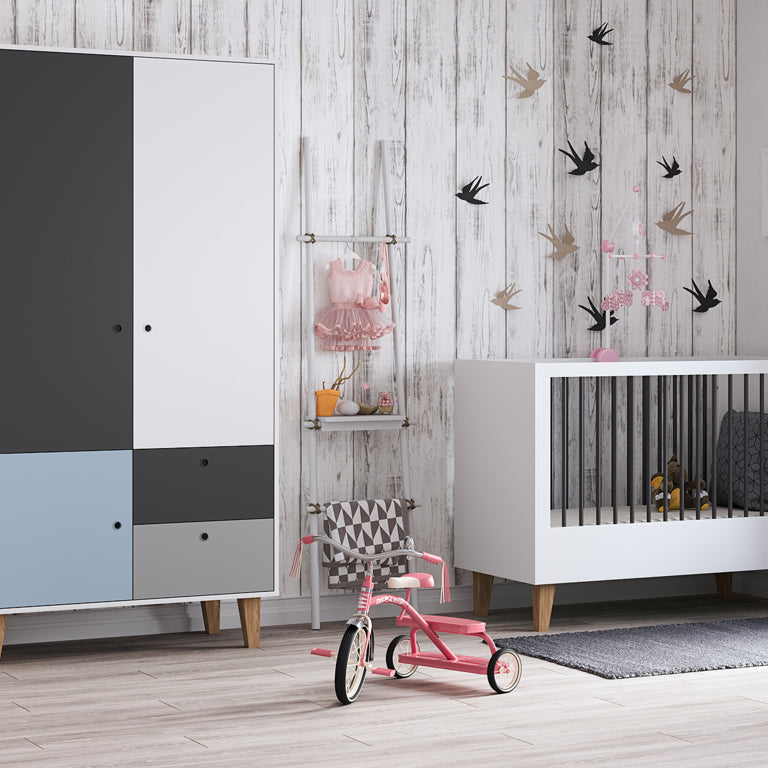 Armoire Vox Concept Bleu - vue 2