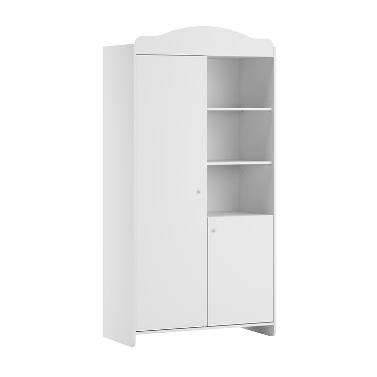 Armoire 2 portes Vox Megeve Blanc