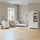 Chambre complète lit évolutif 70x140 commode à langer et armoire 2 portes Vox Megeve Blanc