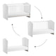Lit évolutif 70x140 Vox Megeve Blanc