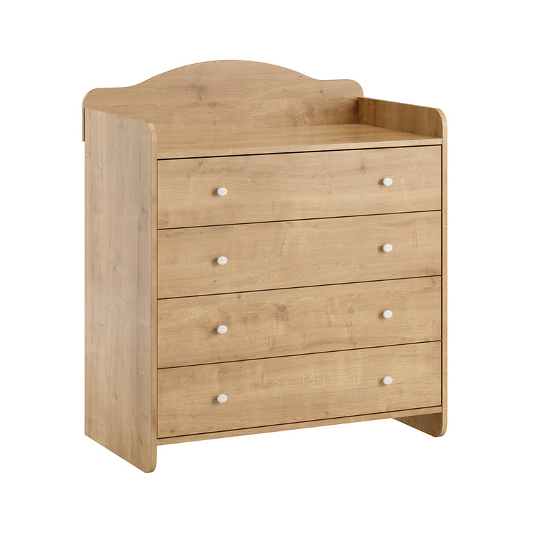 Lit évolutif 70x140 et commode à langer Vox Megeve Bois - vue 3