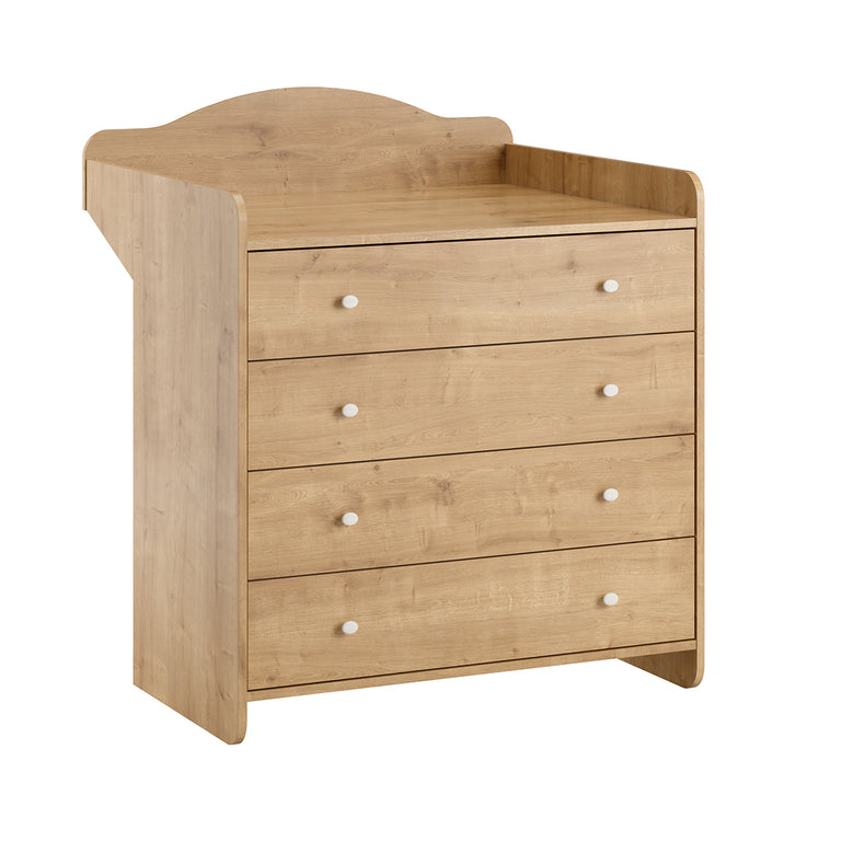 Commode à langer et armoire 2 portes Vox Megeve Bois - vue 3