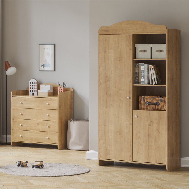Armoire 2 portes Vox Megeve Bois - vue 3