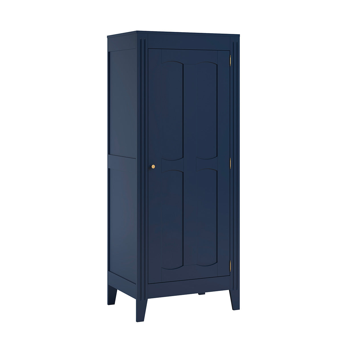 Commode 3 tiroirs et armoire 1 porte Vox Milenne Bleu - vue 3