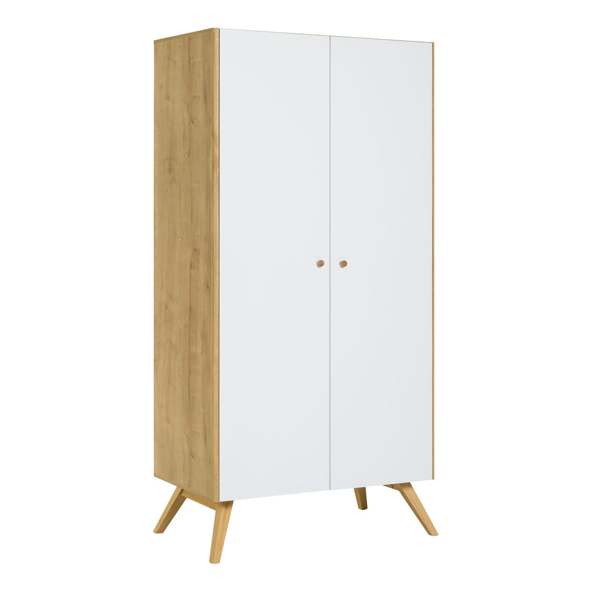 Armoire 2 portes Vox Nature Blanc