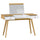 Coiffeuse bureau avec miroir Vox Nature Blanc