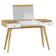 Coiffeuse bureau avec miroir Vox Nature Blanc