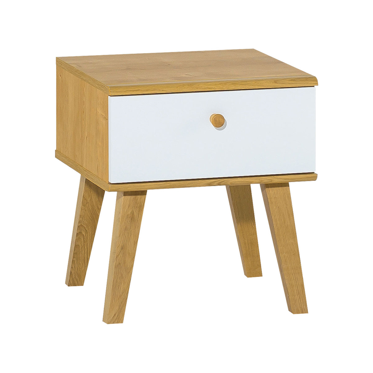 Table de chevet Vox Nature Blanc