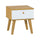 Table de chevet Vox Nature Blanc