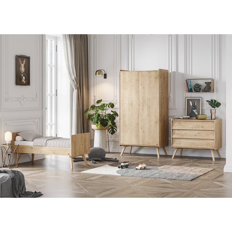Armoire 2 portes Vox Vintage Bois - vue 3