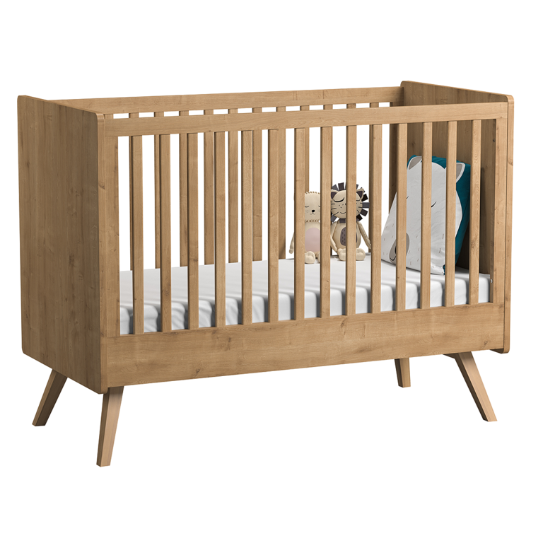 Lit bébé évolutif Vox Vintage Bois - vue 2