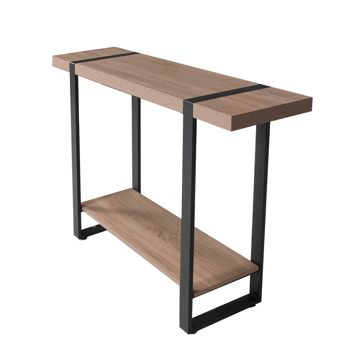 Console Olympe Bois et Noir - vue 2