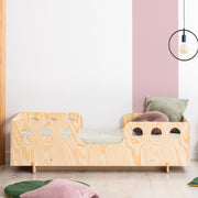 Lit 90x190 sommier inclus Anaïs Bois