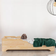 Lit 70x140 sommier inclus Blandine Bois