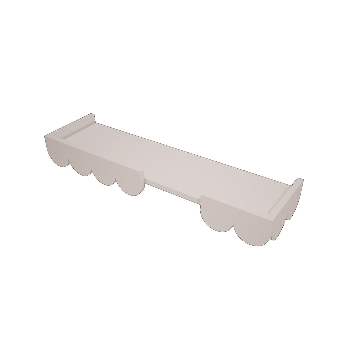 Etagère murale Wood Luck Babushka Blanc