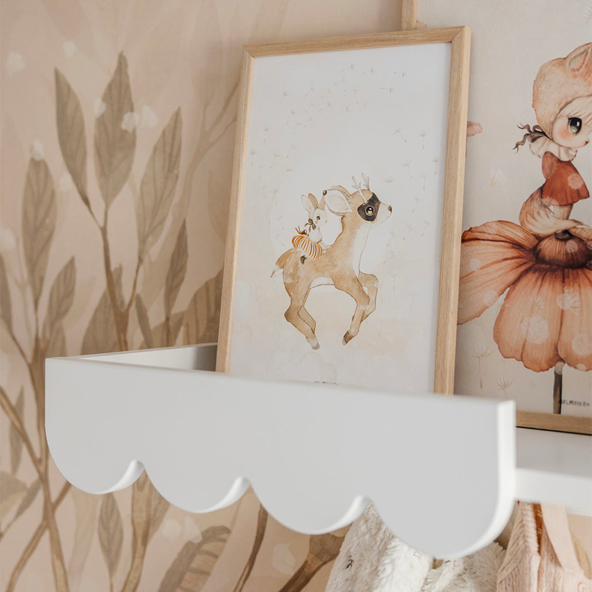 Etagère murale Wood Luck Babushka Blanc - vue 5