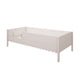 Lit 90x200 barrière et sommier inclus Wood Luck Babushka Blanc