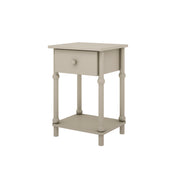 Chevet 1 tiroir Wood Luck Babushka Olive