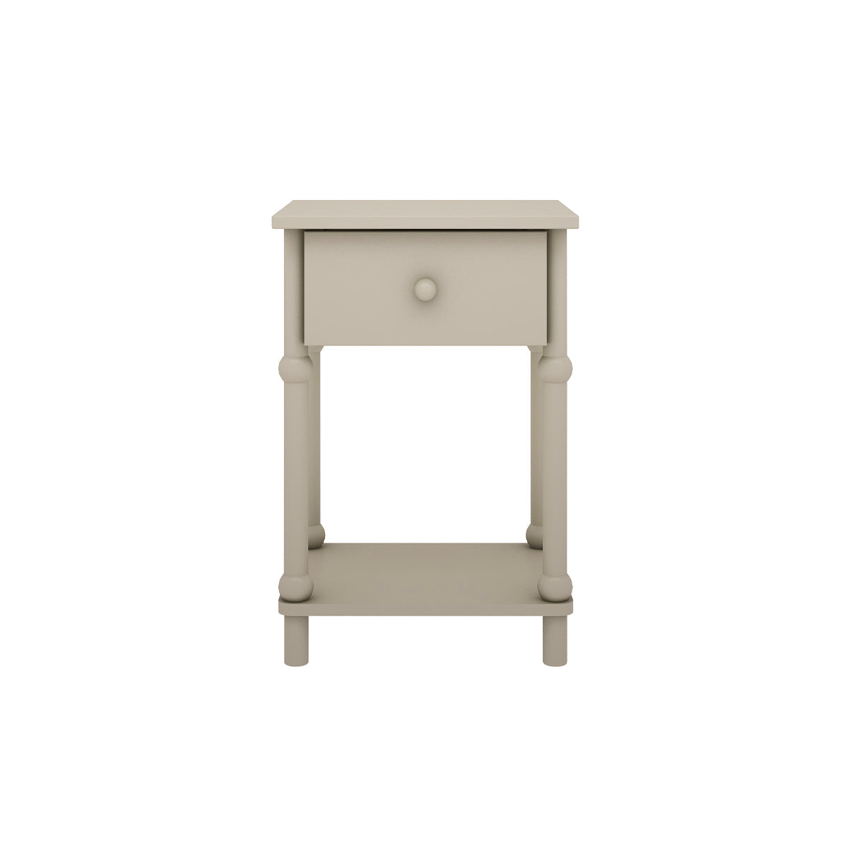 Chevet 1 tiroir Wood Luck Babushka Olive - vue 2