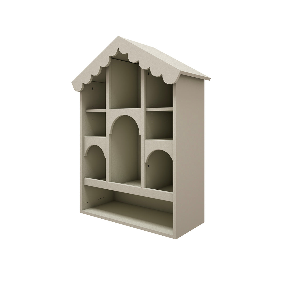 Bibliothèque Wood Luck Babushka Olive