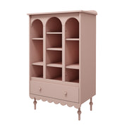 Bibliothèque 1 tiroir Wood Luck Babushka Rose