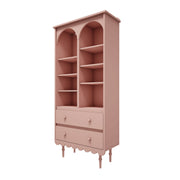 Bibliothèque 2 tiroirs Wood Luck Babushka Rose