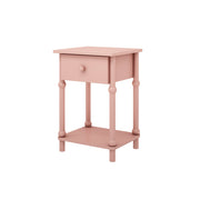 Chevet 1 tiroir Wood Luck Babushka Rose