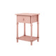 Chevet 1 tiroir Wood Luck Babushka Rose