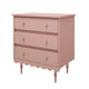Commode 3 tiroirs Wood Luck Babushka Rose