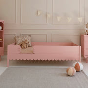 Lit 90x200 barrière et sommier inclus Wood Luck Babushka Rose - vue 3