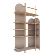 Bibliothèque 87 cm Wood Luck Bloom Cachemire et Bois
