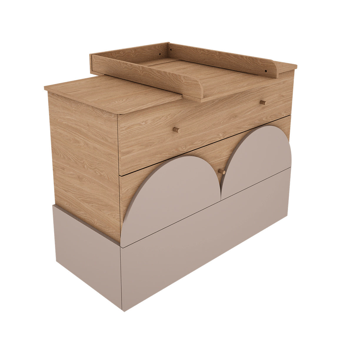 Plan à langer Wood Luck Bloom Bois - vue 2