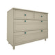 Commode 4 tiroirs Wood Luck Gabriel - Vert Eucalyptus