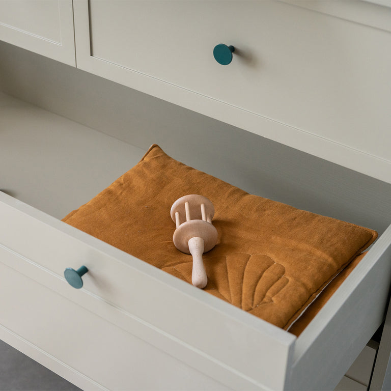 Commode 4 tiroirs Wood Luck Gabriel - Vert Eucalyptus - vue 6