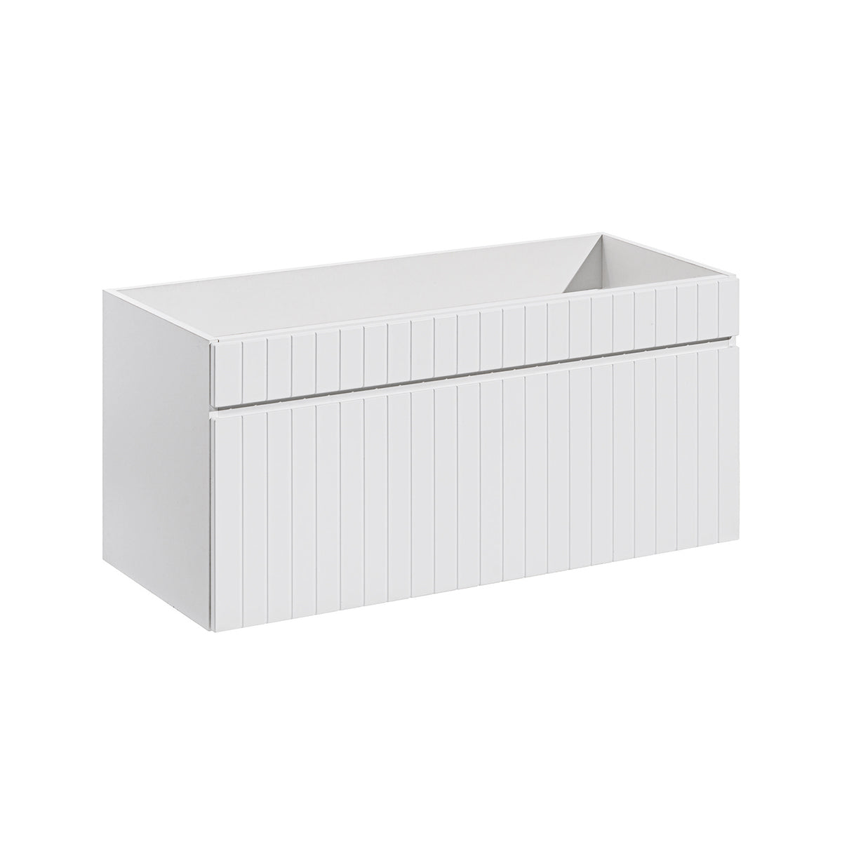 Meuble sous-vasque 100cm Zelie Blanc