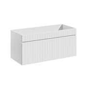 Meuble sous-vasque 100cm Zelie Blanc