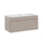 Meuble simple vasque encastrée 100cm Zelie Cachemire
