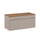 Meuble sous-vasque 100cm plan de toilette Zelie Cachemire et Bois