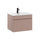 Meuble simple vasque encastrée 60cm Zelie Rose