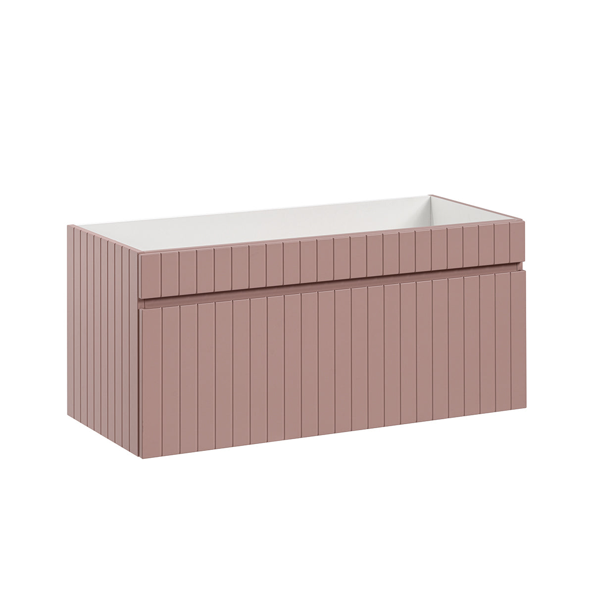 Meuble sous-vasque 100cm Zelie Rose