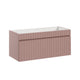 Meuble sous-vasque 100cm Zelie Rose